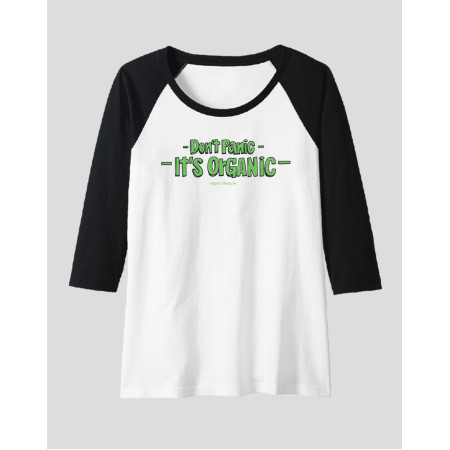Women's Raglan "It's Organic"